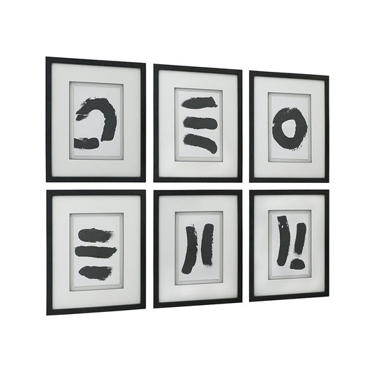 GICLÉE WHITE MAYA SET 6