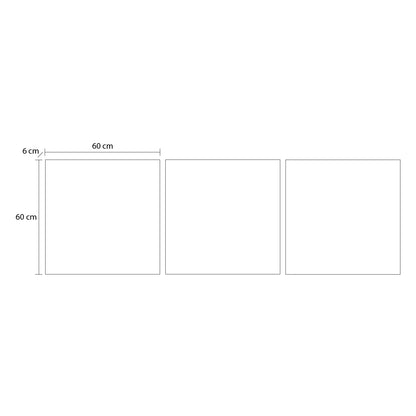 CUADRO CONCRETE SKYLINE SET 3