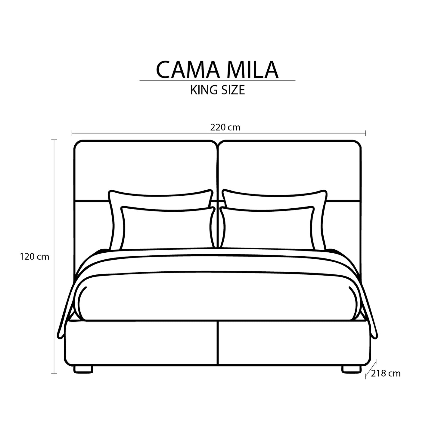 CAMA MILA