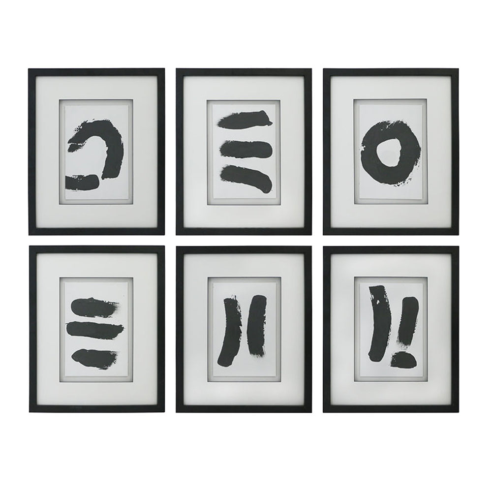 GICLÉE WHITE MAYA SET 6