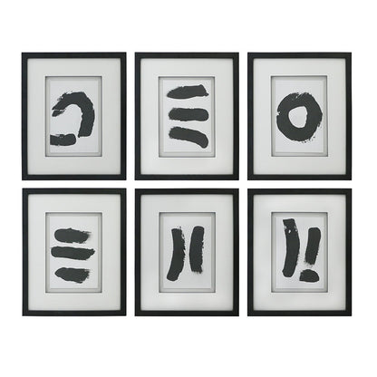 GICLÉE WHITE MAYA SET 6