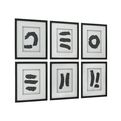 GICLÉE WHITE MAYA SET 6