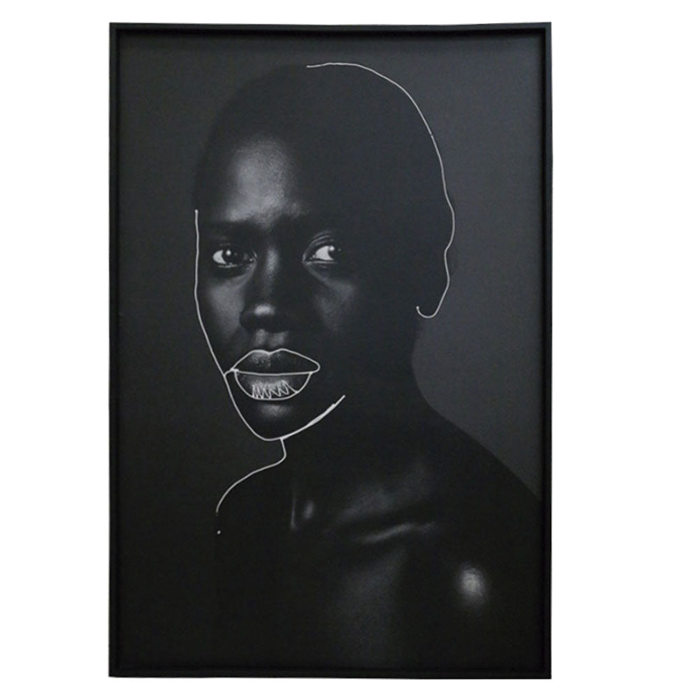 CUADRO MUJER NIGERIANA