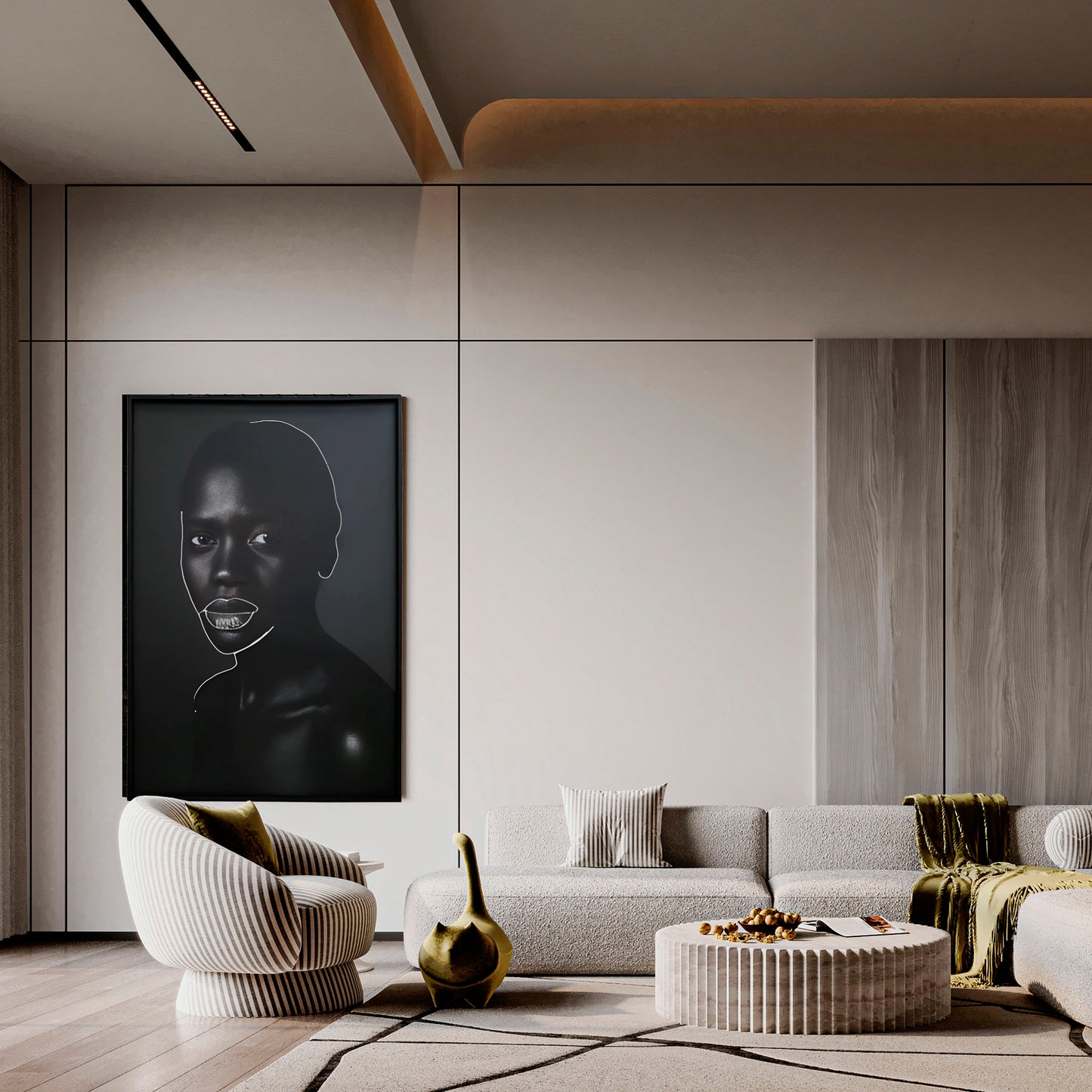 CUADRO MUJER NIGERIANA