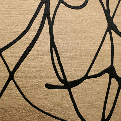 CUADRO LIENZO ORO SET 6