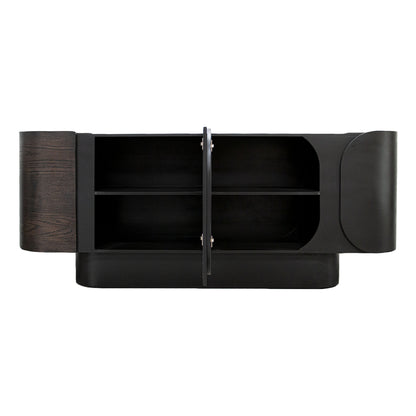 CREDENZA COURBE NEGRO