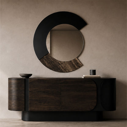 CREDENZA COURBE NEGRO