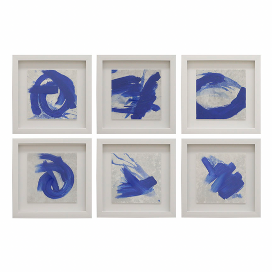 GICLÉE BLUE HAND SET 6