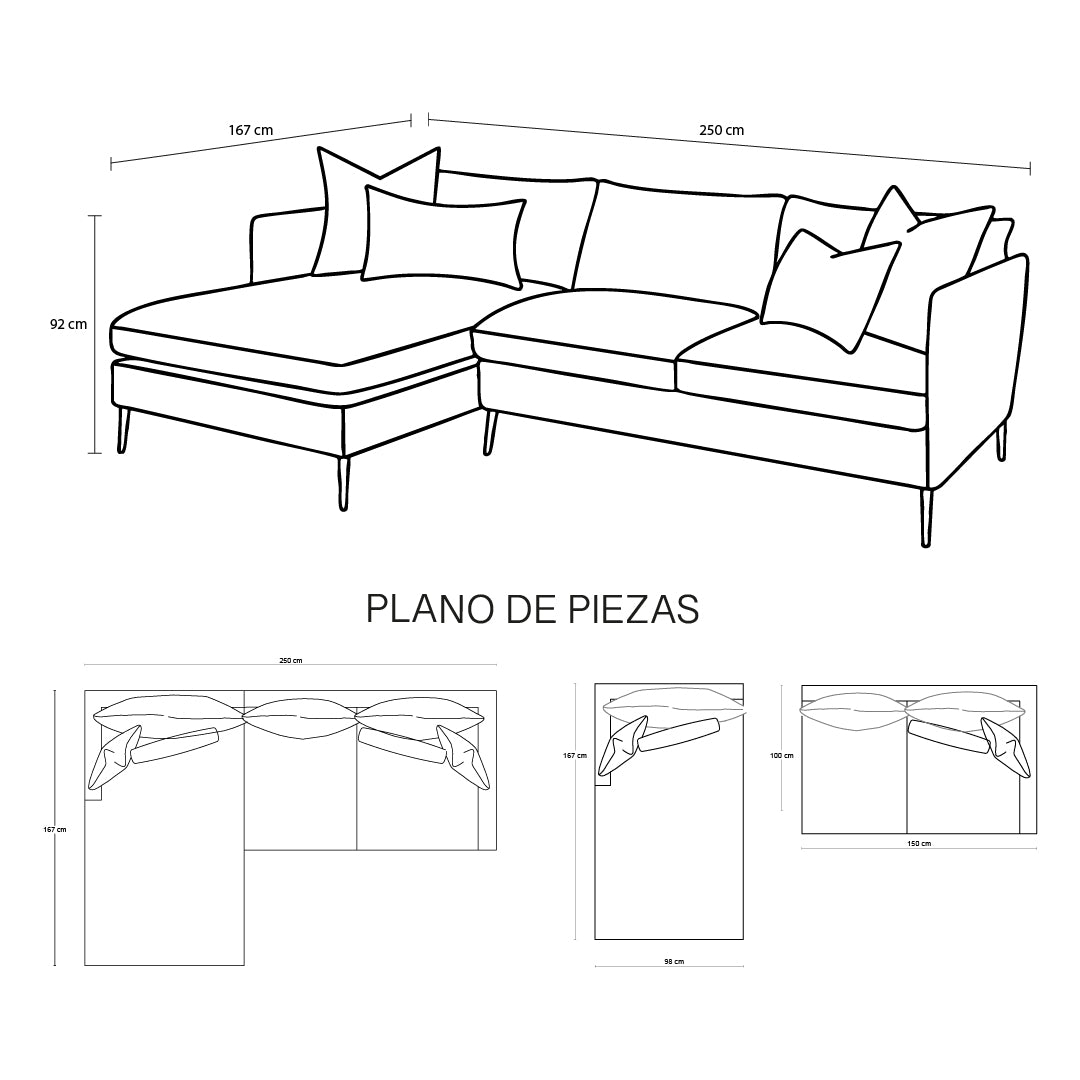 SILLON BREMEN IZQUIERDO