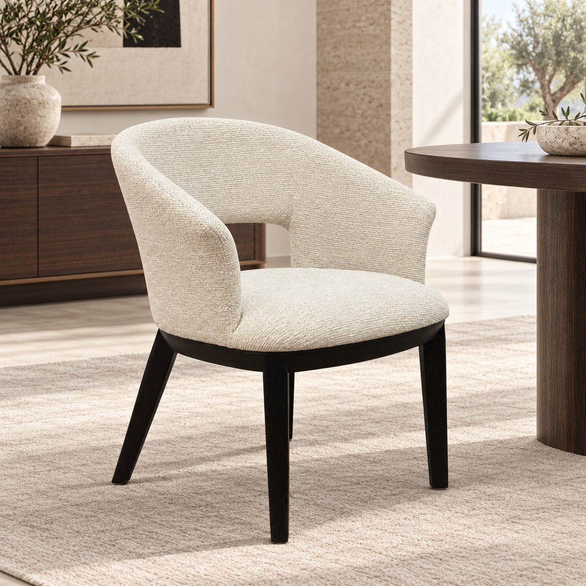 SILLA AMARI GRIS
