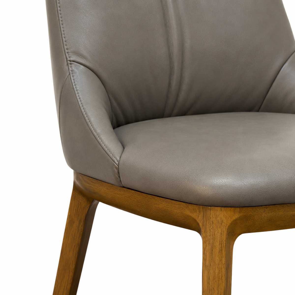 SILLA CHLOE PIEL GREY