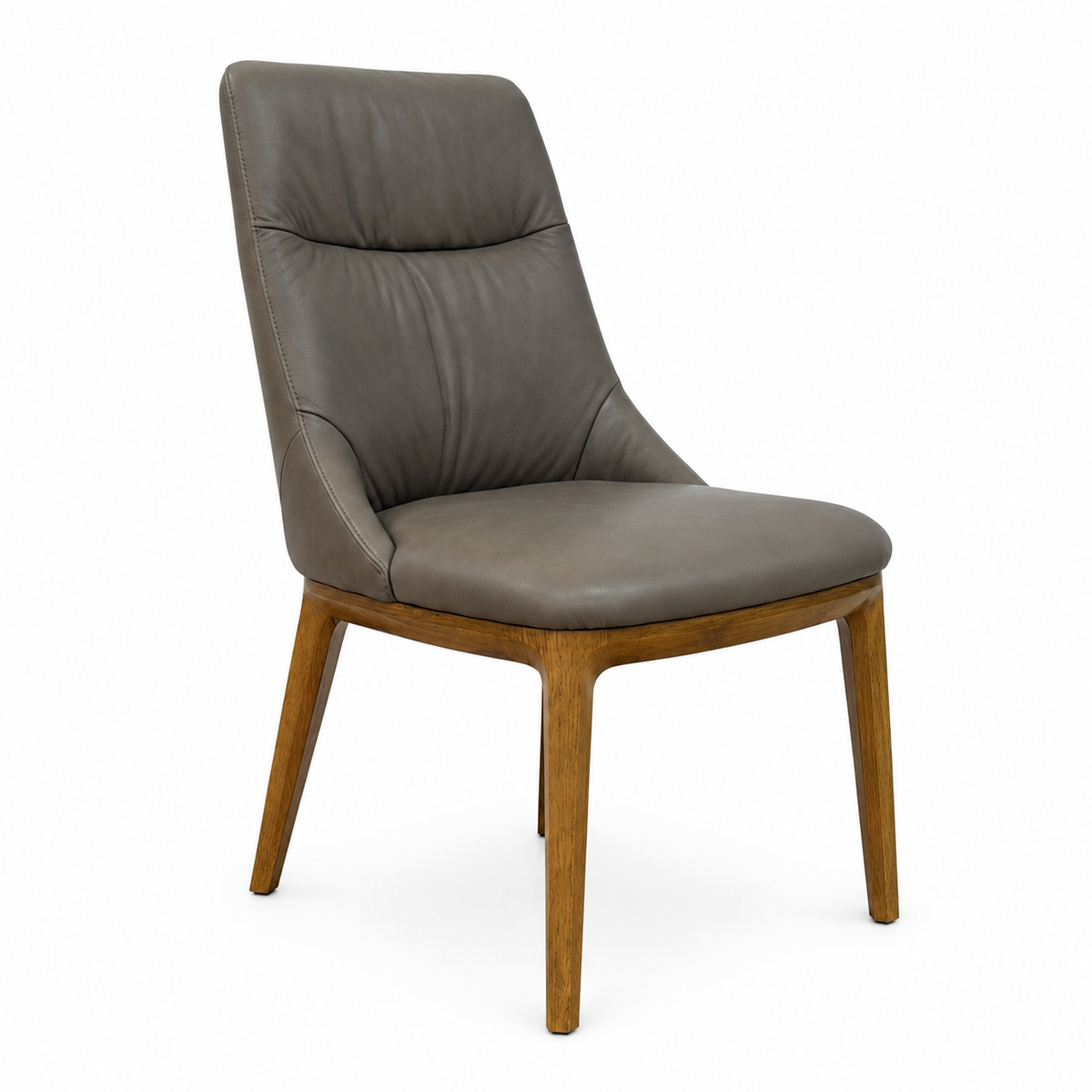 SILLA CHLOE PIEL GREY