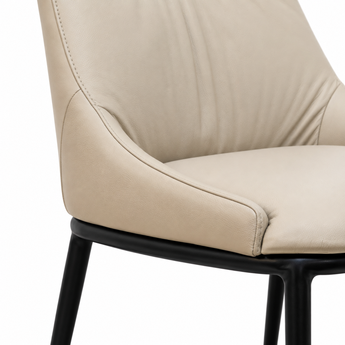 SILLA GALIANA PIEL WHEAT