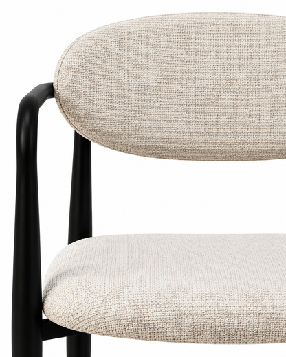SILLA LILLY CREMA