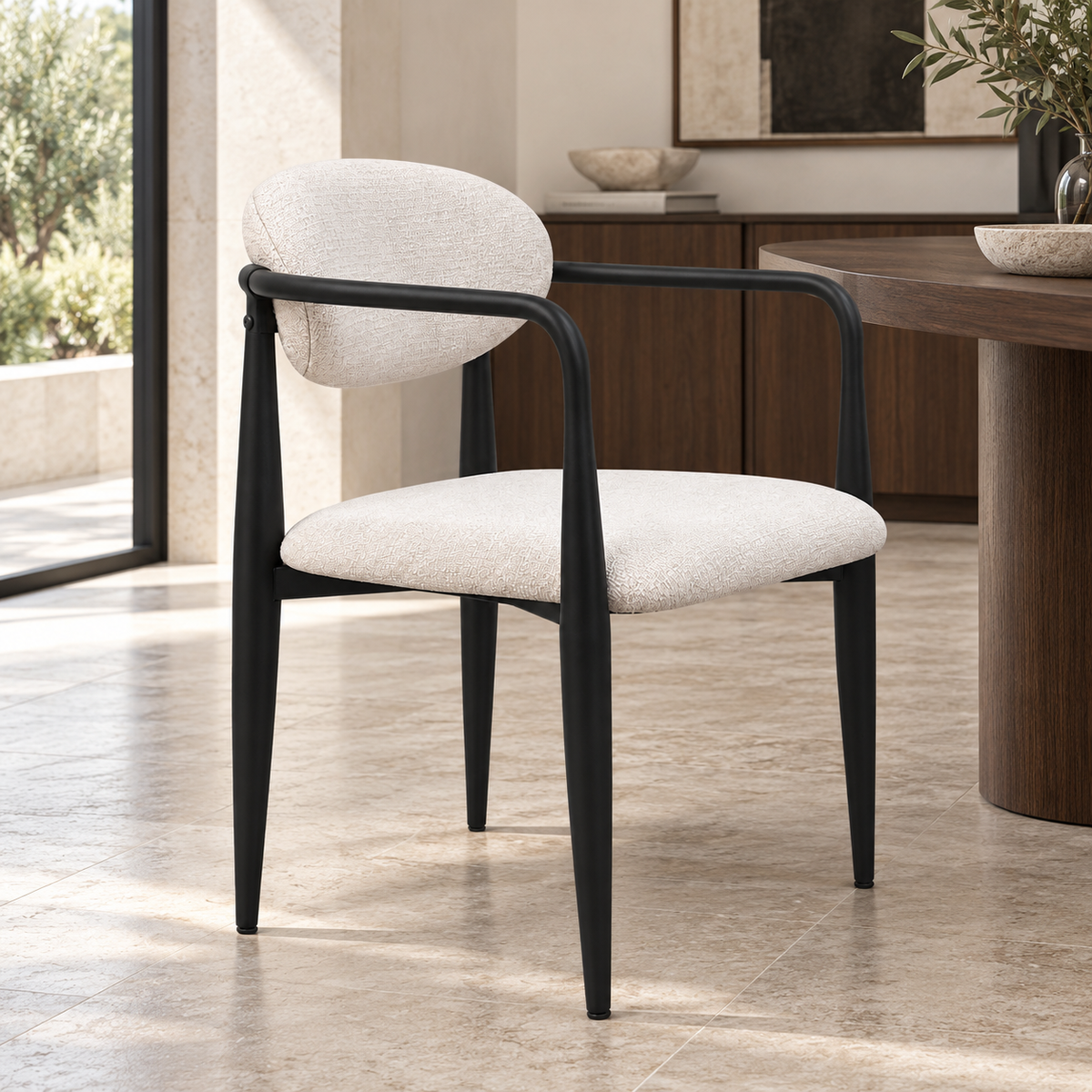 SILLA LILLY CREMA