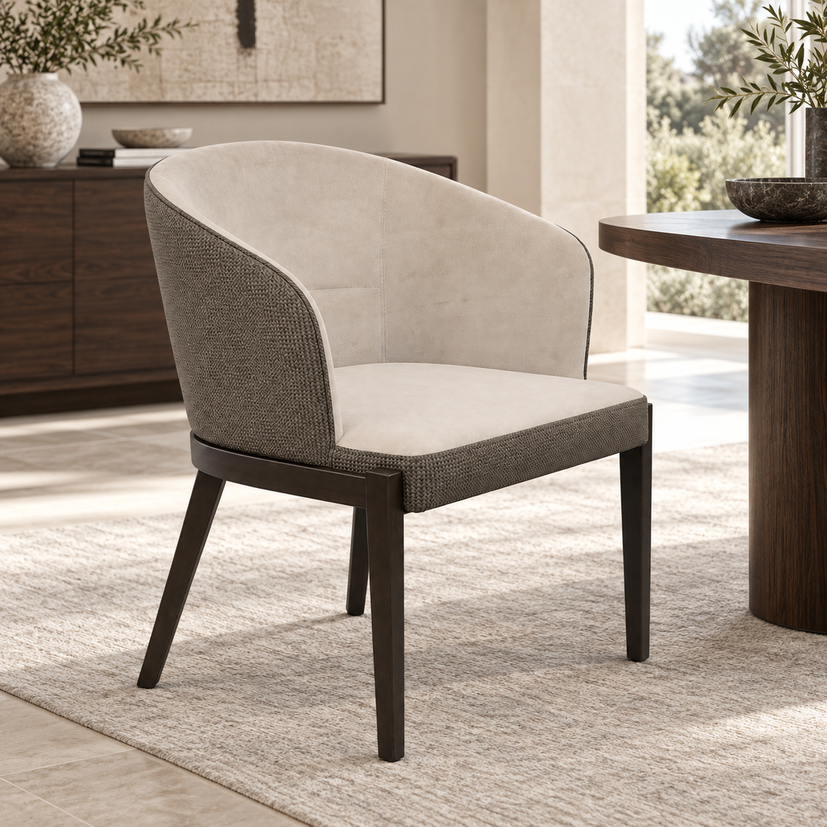 SILLA PARMA TAUPE