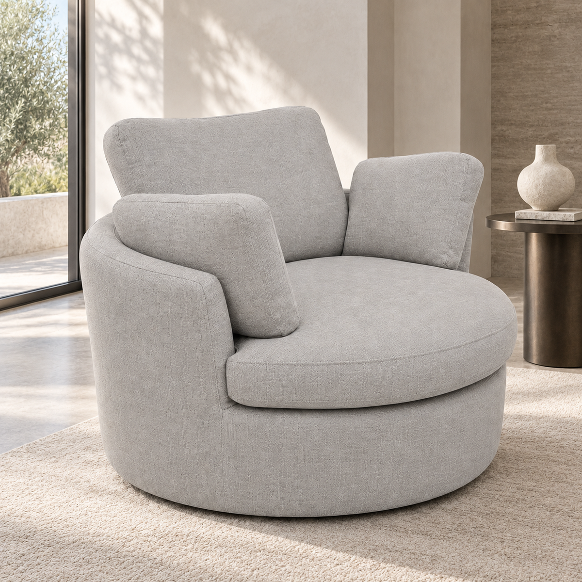 SILLON KENT FOG GIRATORIO