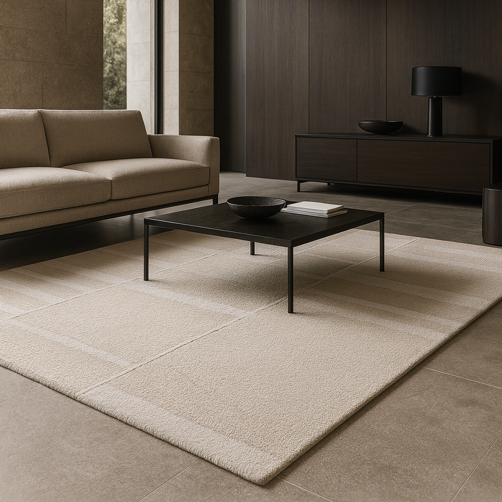 TAPETE VANI CREMA BEIGE