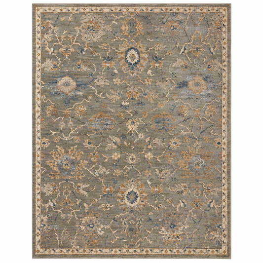 TAPETE GIADA GIA-03 SAGE / GOLD
