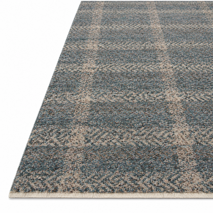 TAPETE EMBER EMB-03 BLUE / BEIGE