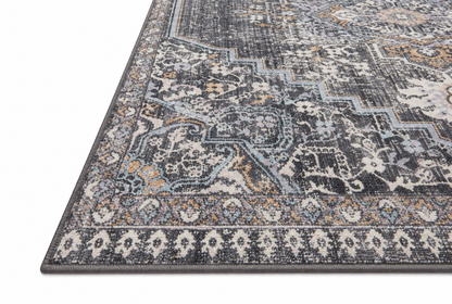 TAPETE CASSANDRA CSN-02 CHARCOAL / GOLD