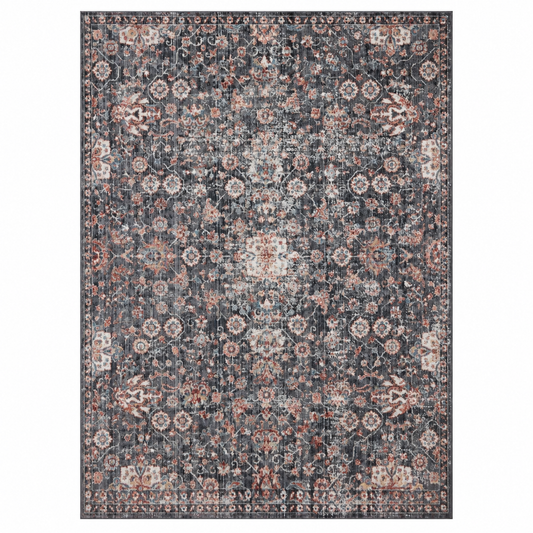 TAPETE CASSANDRA CSN-03 CHARCOAL / RUST