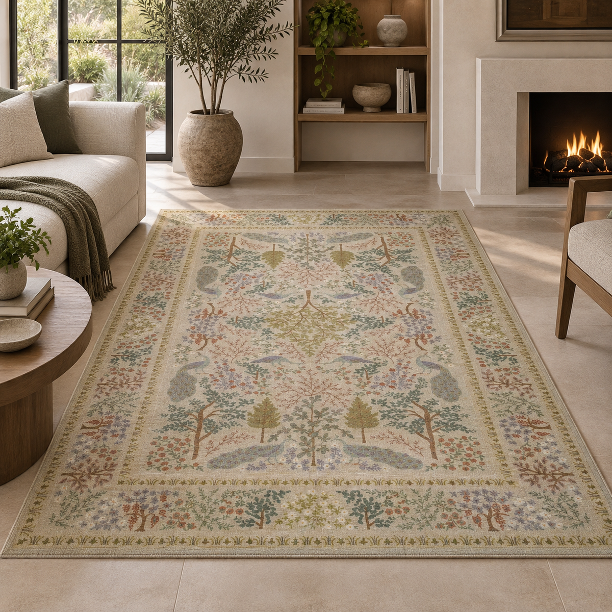 TAPETE CANOPY CNP-05 CREAM