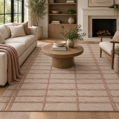 TAPETES BRADLEY BRL-04 ROSE / BLUSH