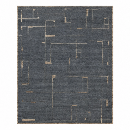 TAPETE BECKHAM BEC-03 BIRCH / DENIM