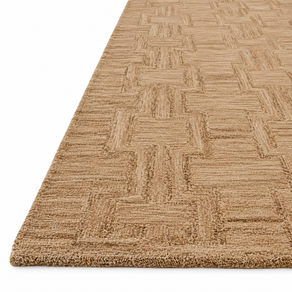 TAPETE BARROW BAR-02 - JM CAMEL / BROWN