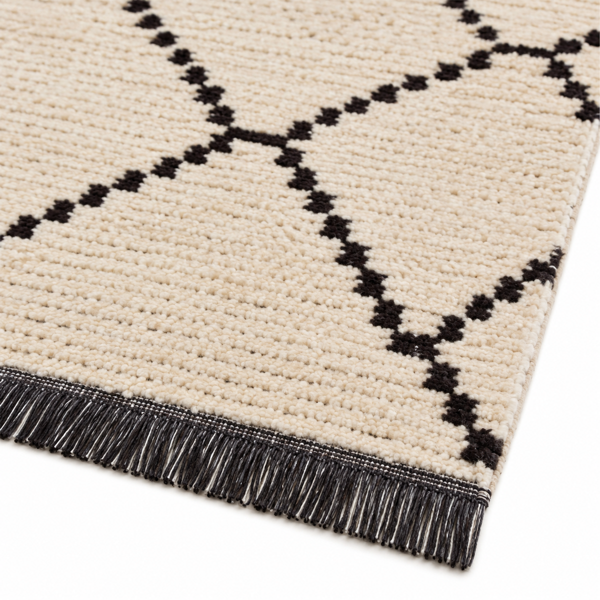 TAPETE ALICE ALI-04 CREAM / CHARCOAL