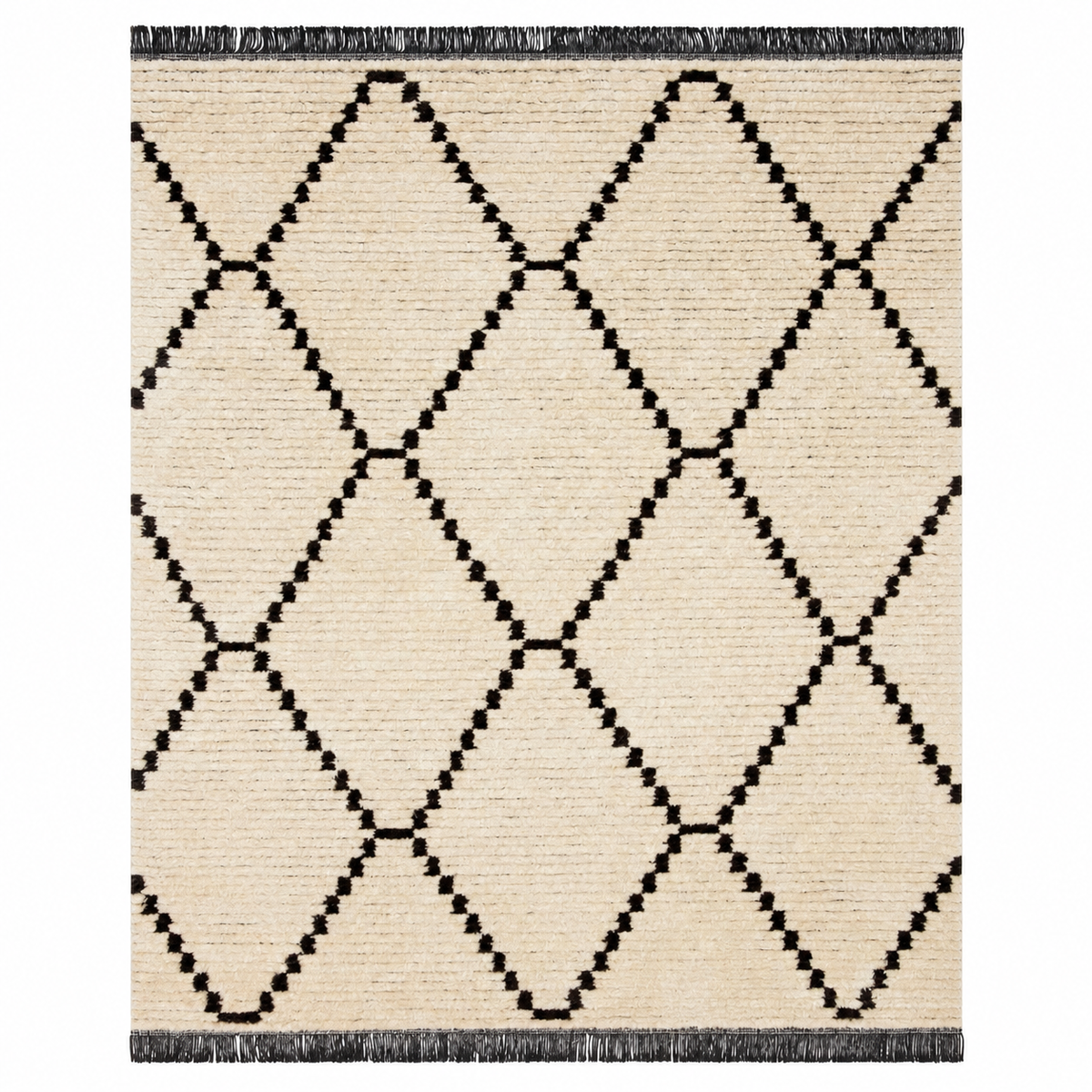 TAPETE ALICE ALI-04 CREAM / CHARCOAL