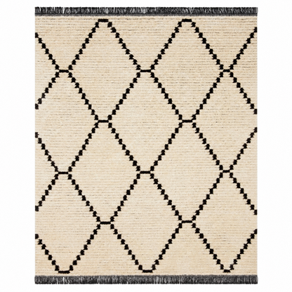 TAPETE ALICE ALI-04 CREAM / CHARCOAL