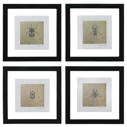 GICLÉE ESCARABAJOS SET 4