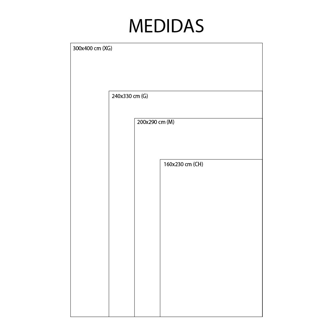 TAPETE MESINA BEIGE CREMA