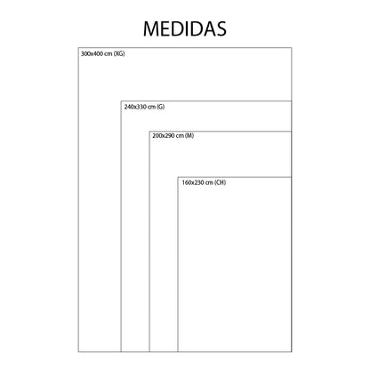 TAPETE MESINA BEIGE CREMA