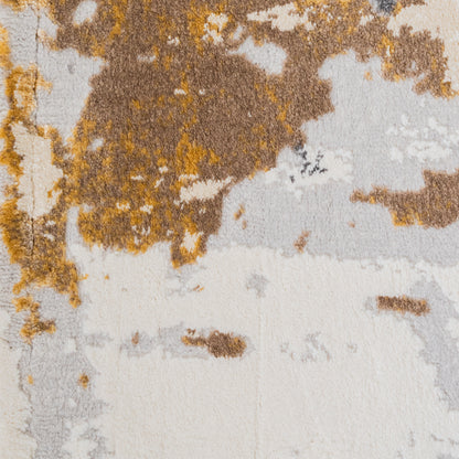 TAPETE VELEKA CREMA ORO GRIS