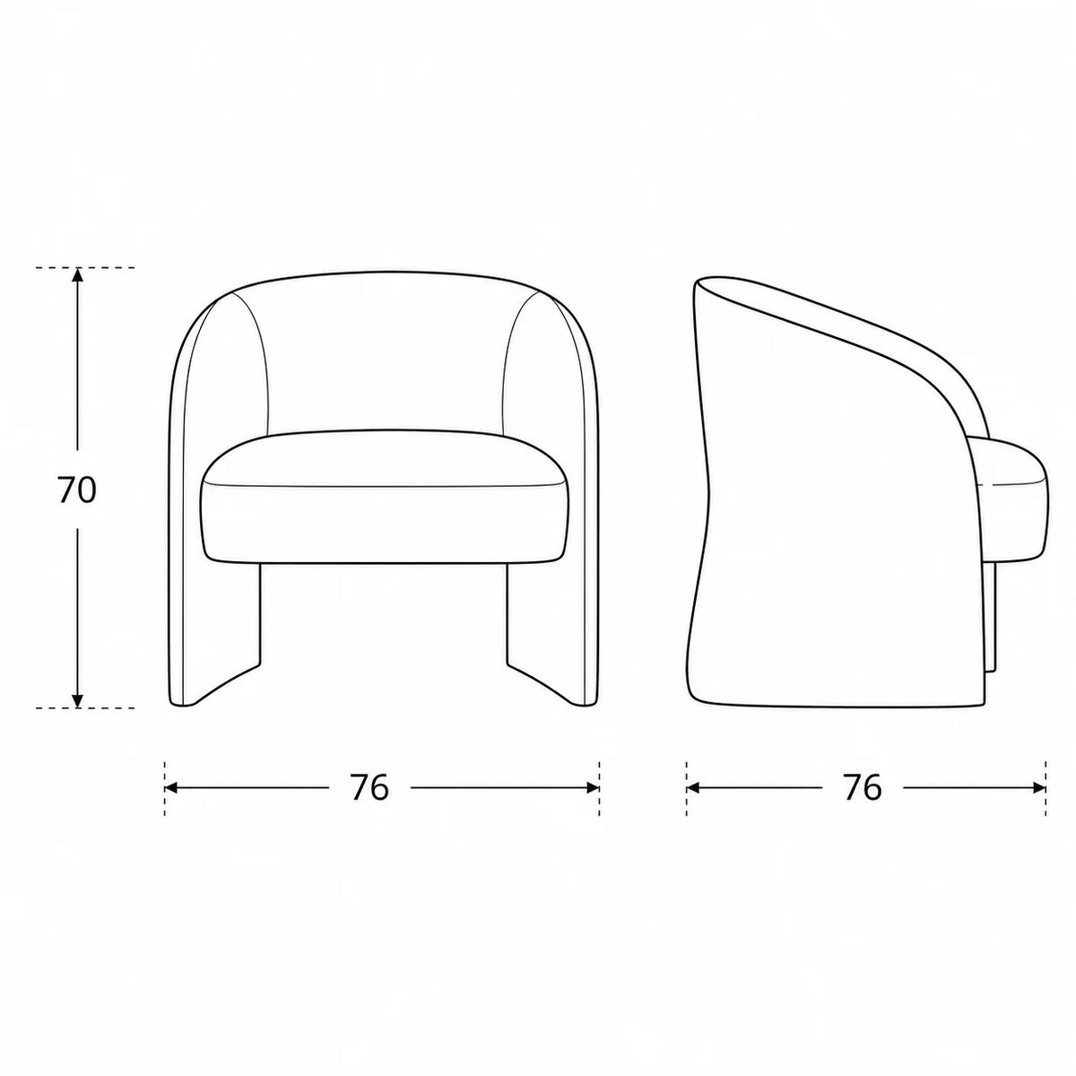 SILLON MADRID HAVANA STONE